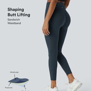 Halara UltraSculpt High-waisted Butt Lifting Tummy Control Training Leggings